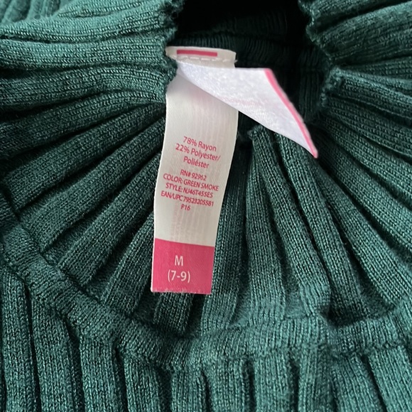 Very stretchy - wide ribbed long sleeve shirt - smoke green - Picture 4 of 5